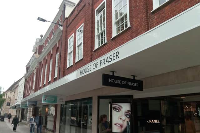 House of Fraser in Chichester
